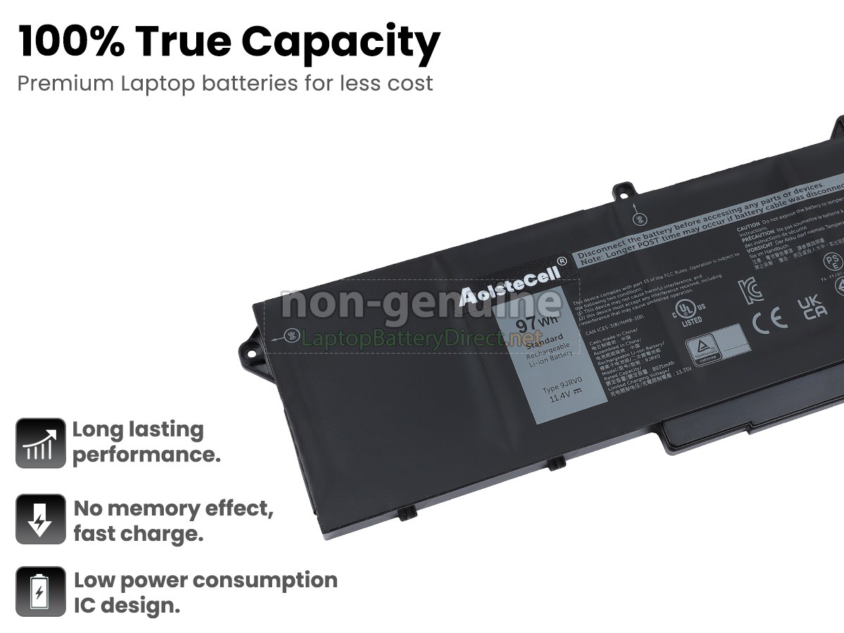 replacement Dell 53XP7 battery