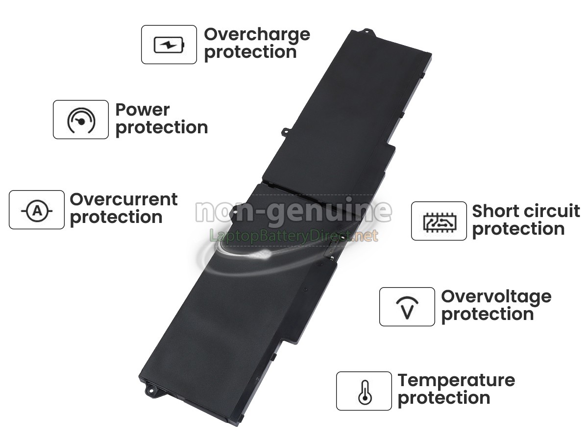 replacement Dell 53XP7 battery