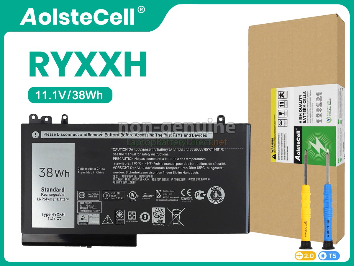 replacement Dell RYXXH battery
