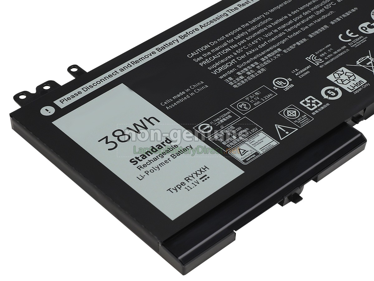 replacement Dell RYXXH battery