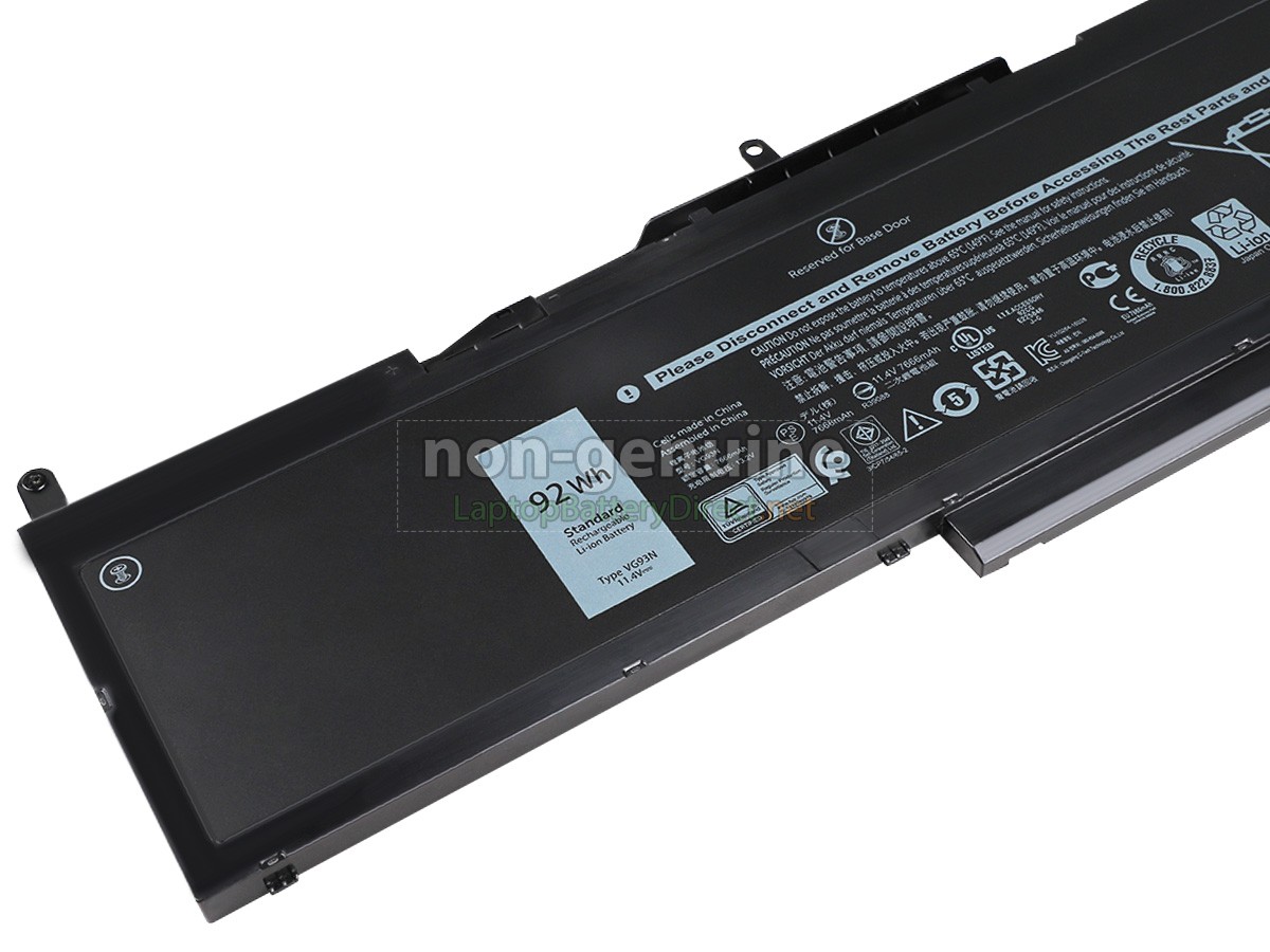 replacement Dell WFWKK battery