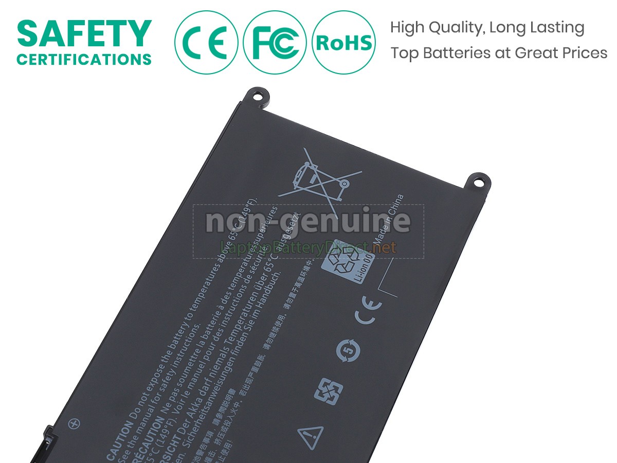 replacement Dell 0WDX0R battery
