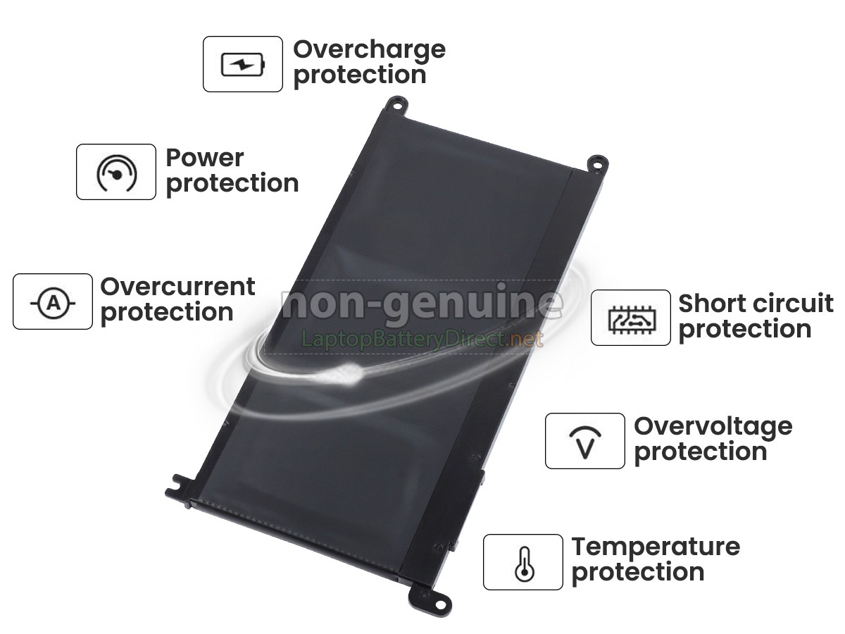 replacement Dell 0WDX0R battery