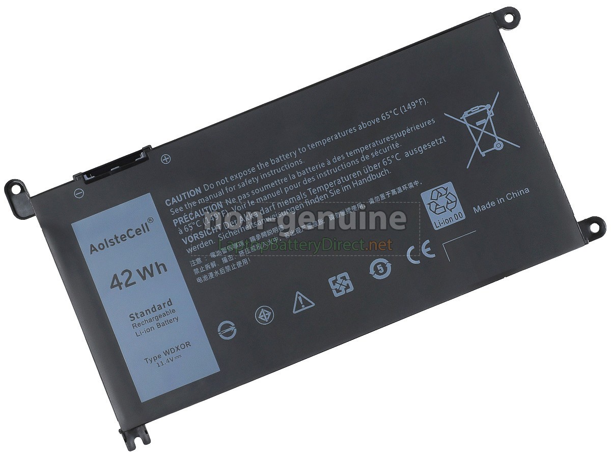 replacement Dell 0WDX0R battery