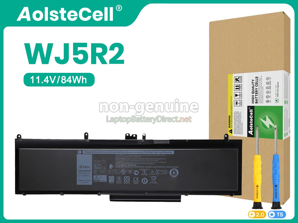 replacement Dell WJ5R2 battery