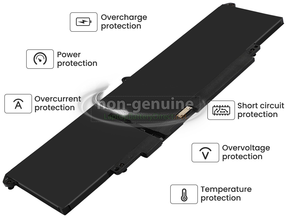 replacement Dell WW8N8 battery