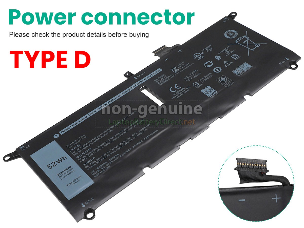 replacement Dell Inspiron 14 7000 battery