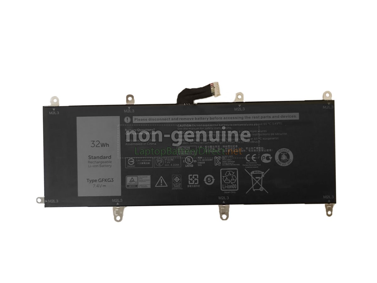 replacement Dell T16G001 battery