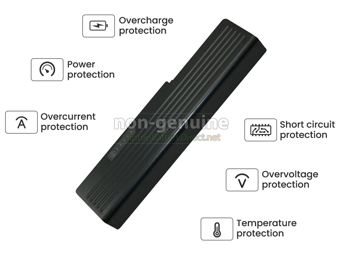 replacement Dell WW118 battery