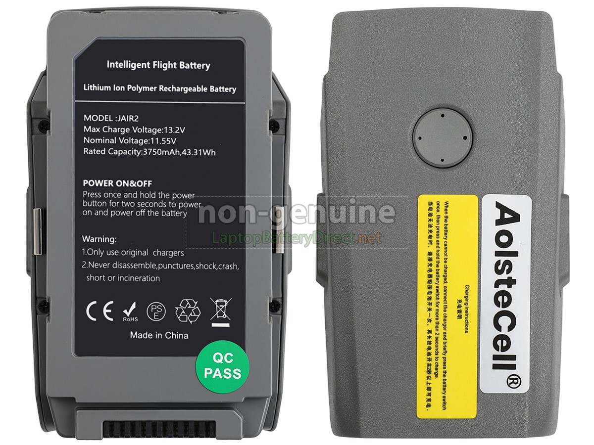 replacement DJI MAVIC AIR 2 battery