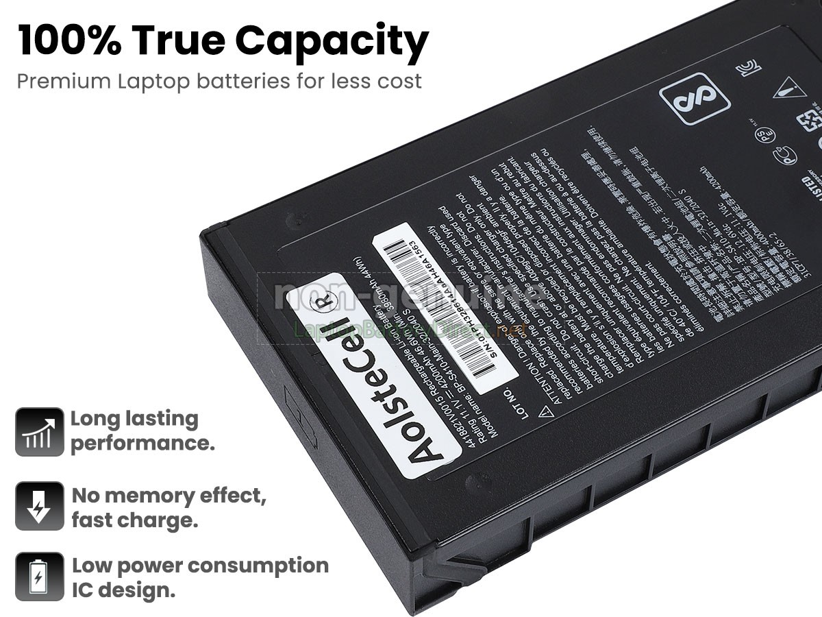 replacement Getac S410 battery