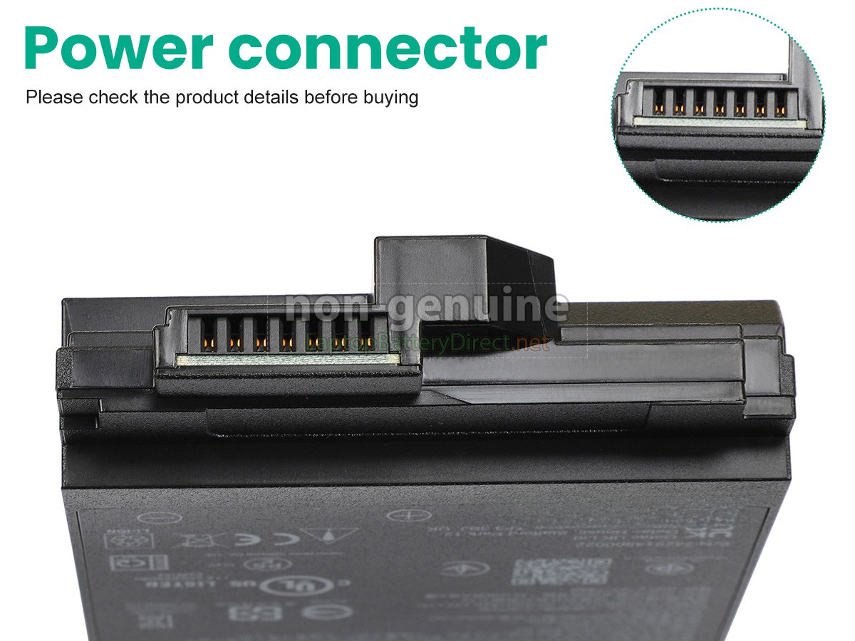 replacement Getac S410 battery