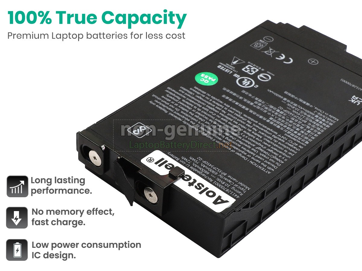 replacement Getac S410 battery