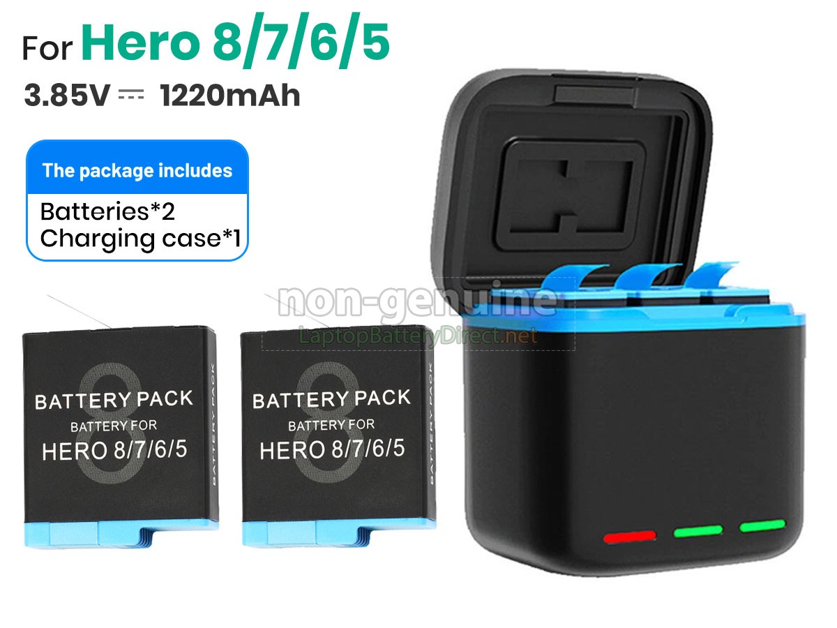 replacement GoPro HERO 8 battery