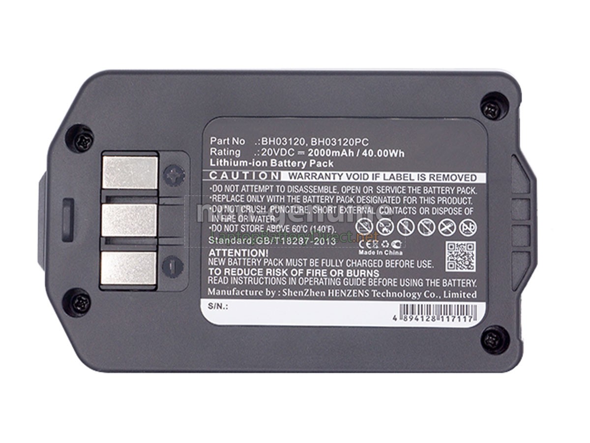 replacement Hoover BH50140 battery