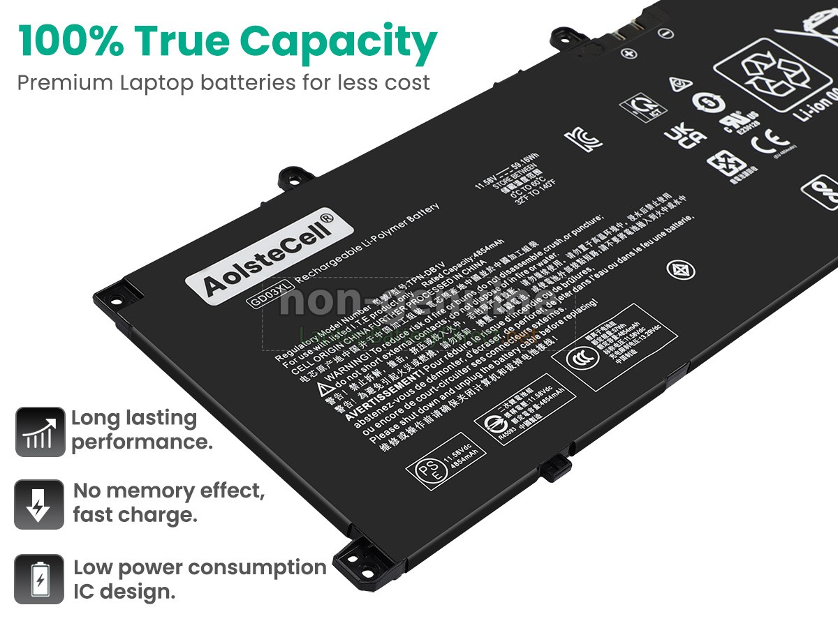 replacement HP GD03059XL battery