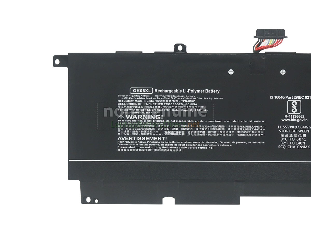 replacement HP Omen 16-U0380ND (837J5EA) battery