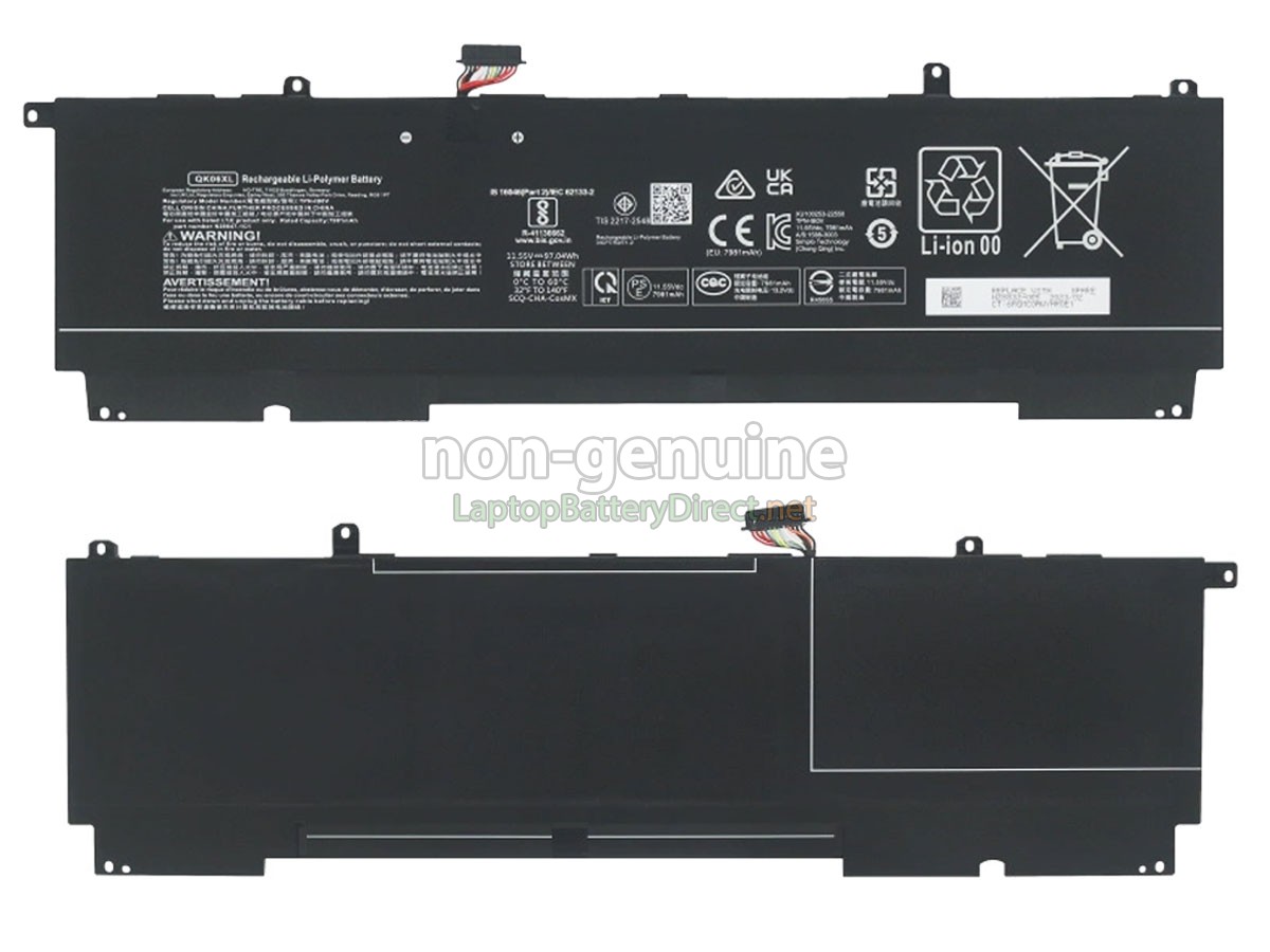 replacement HP Omen 16-U0380ND (837J5EA) battery