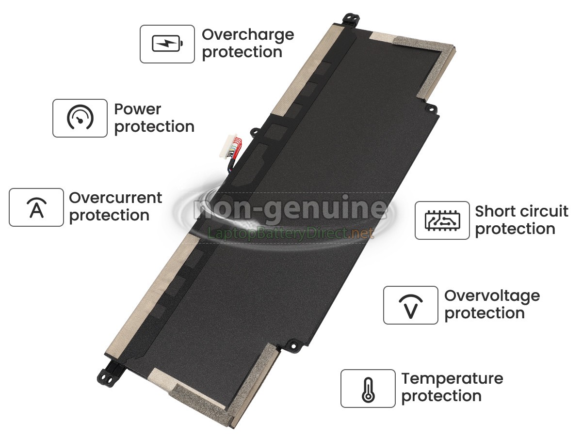 replacement HP Elite DRAGONFLY G3 6T1T2EA battery