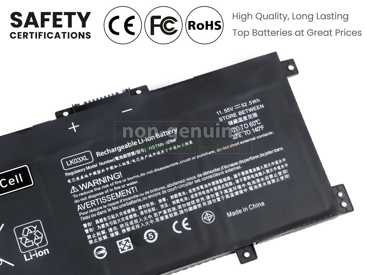 replacement HP Envy 17M-BW0013DX battery