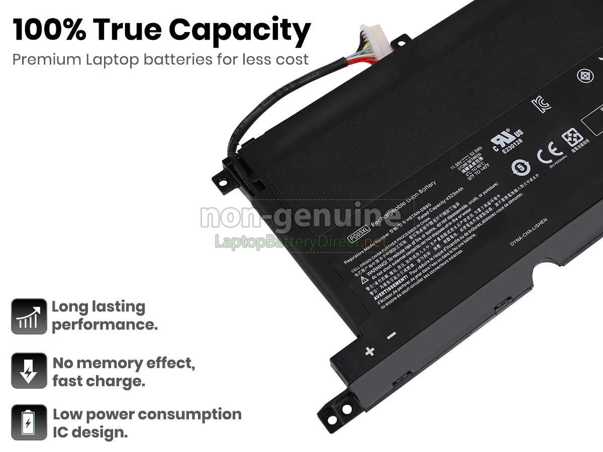 replacement HP Pavilion Gaming 15-DK0056WM battery