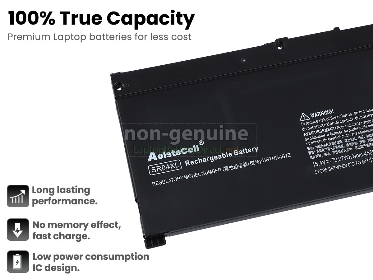 replacement HP Omen 15-CE198WM battery