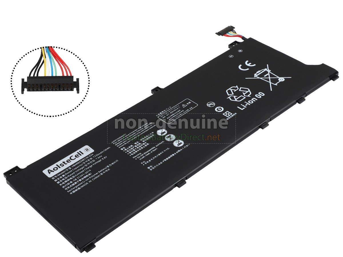 replacement Huawei MATEBOOK D15 (2020) battery