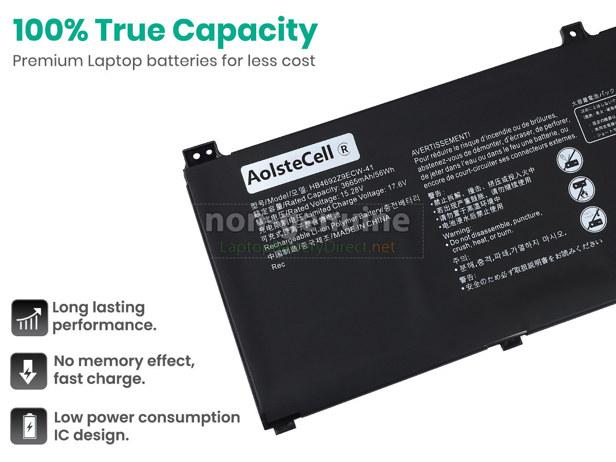 replacement Huawei MATEBOOK D 14 (2020) battery
