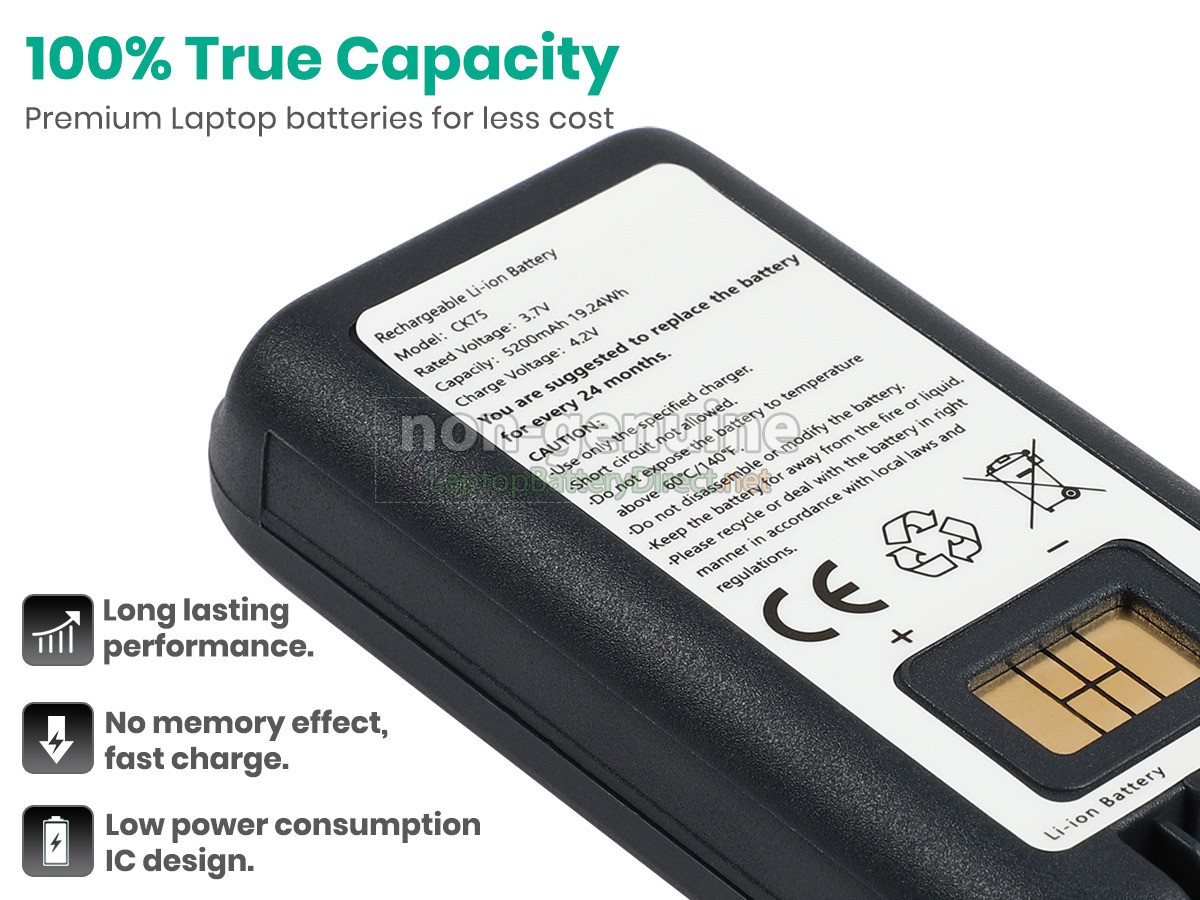 replacement Intermec 1001AB01 battery