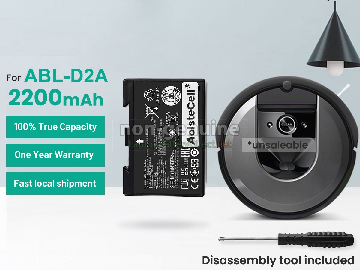 replacement iRobot ABL-D2 battery