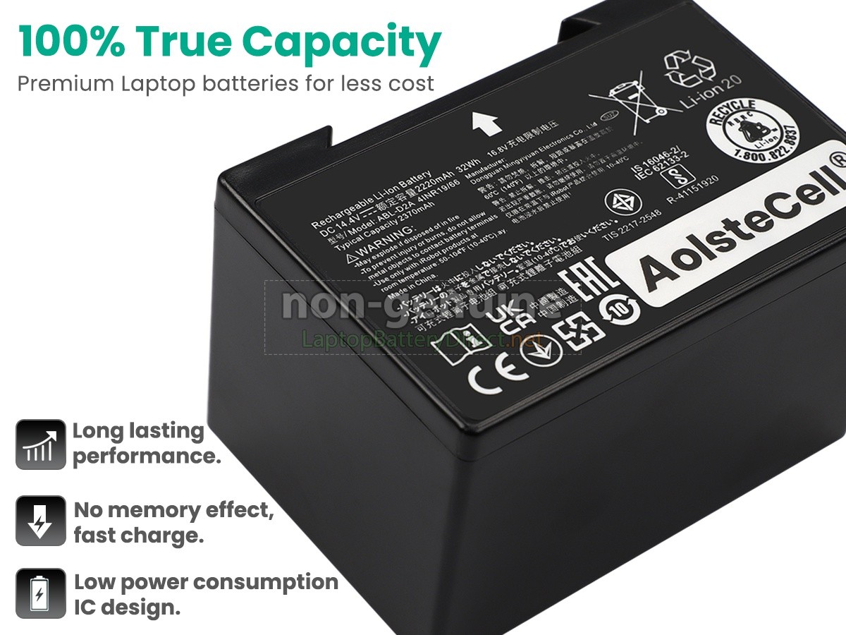 replacement iRobot ABL-D2 battery