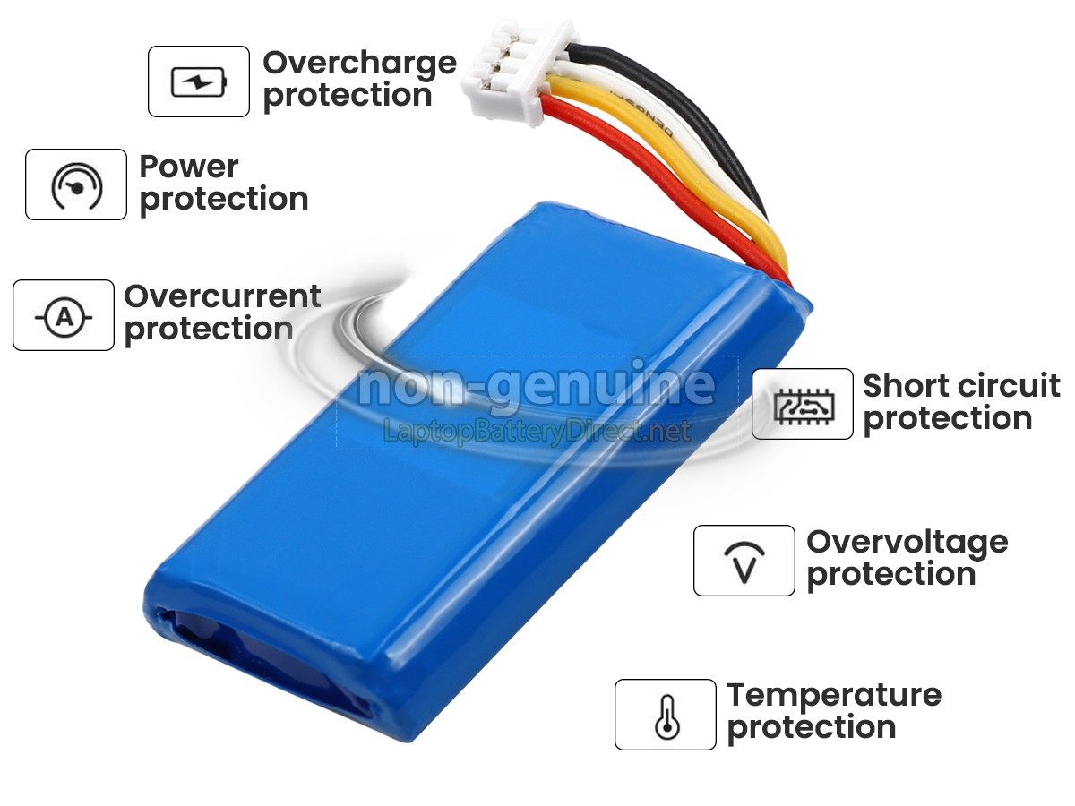replacement JBL CLIP 4 battery