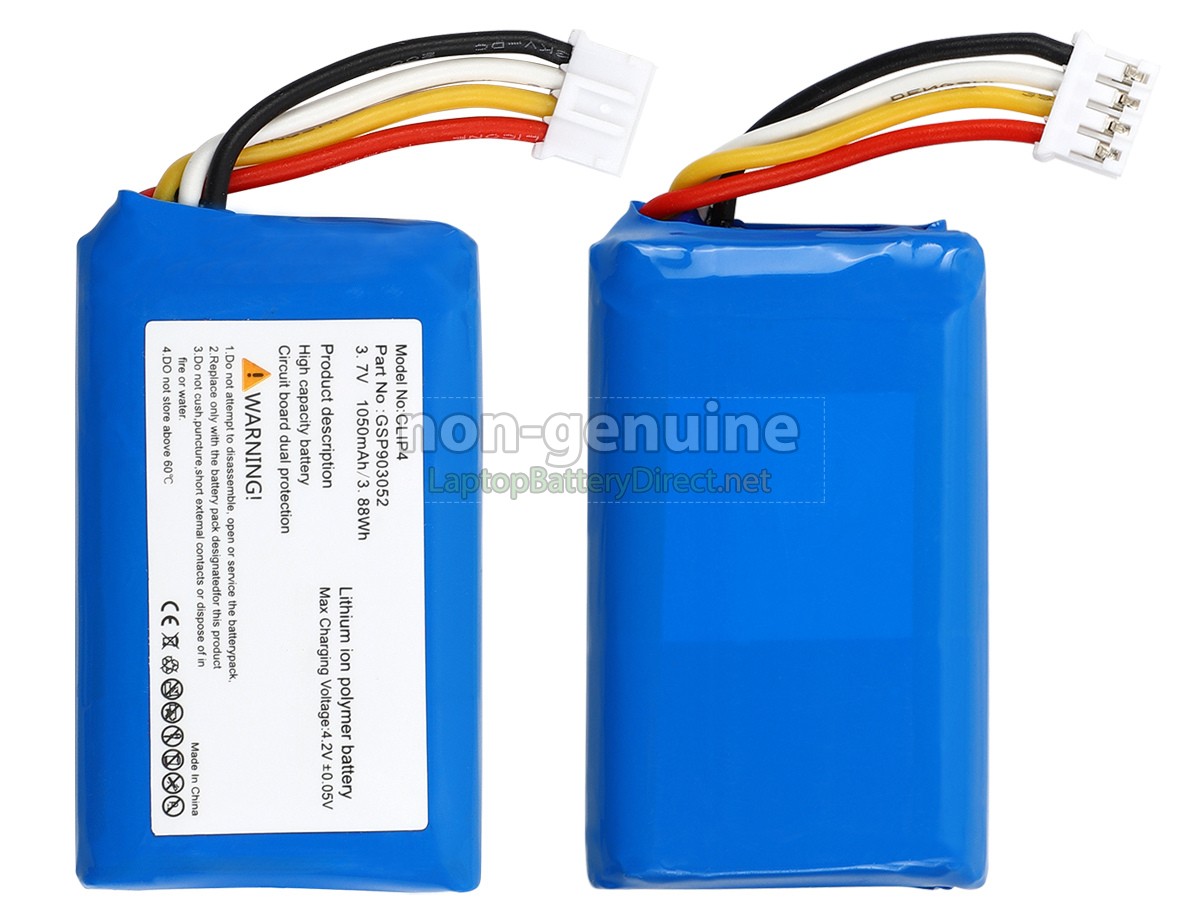 replacement JBL CLIP 4 battery