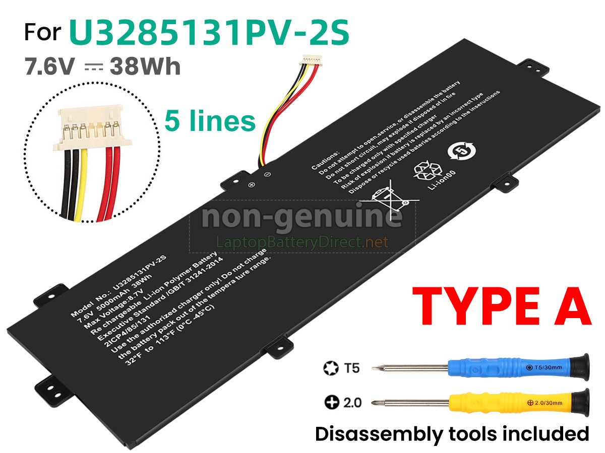 replacement Jumper U3285131PV-2S-9LINES battery