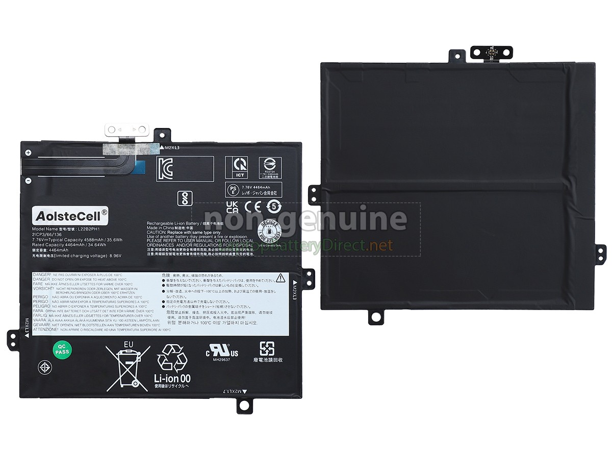 replacement Lenovo L22B2PH1 battery