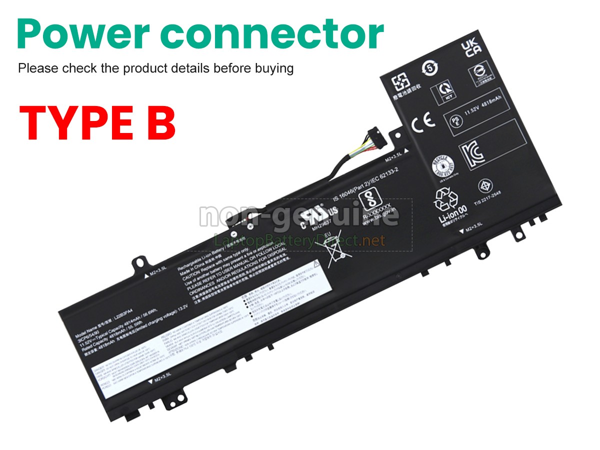 replacement Lenovo IdeaPad SLIM 5 14ABR8-82XE008DMH battery