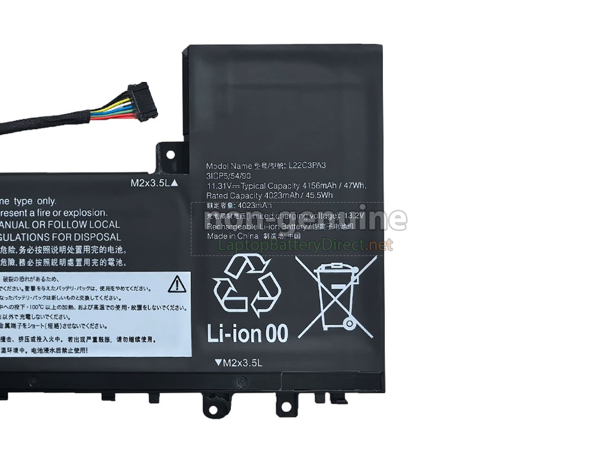 replacement Lenovo IdeaPad SLIM 5 16ABR8-82XG003TAR battery