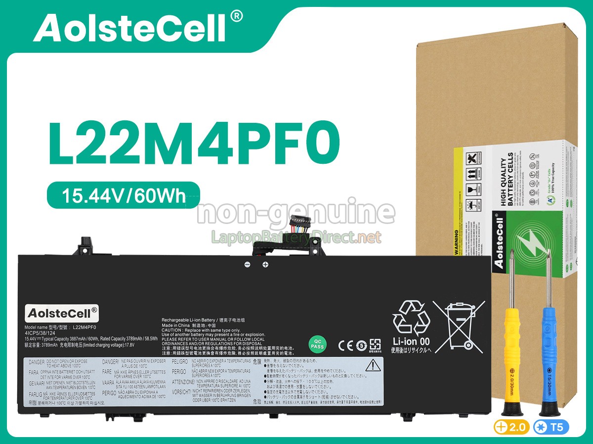 replacement Lenovo L22C4PF0 battery