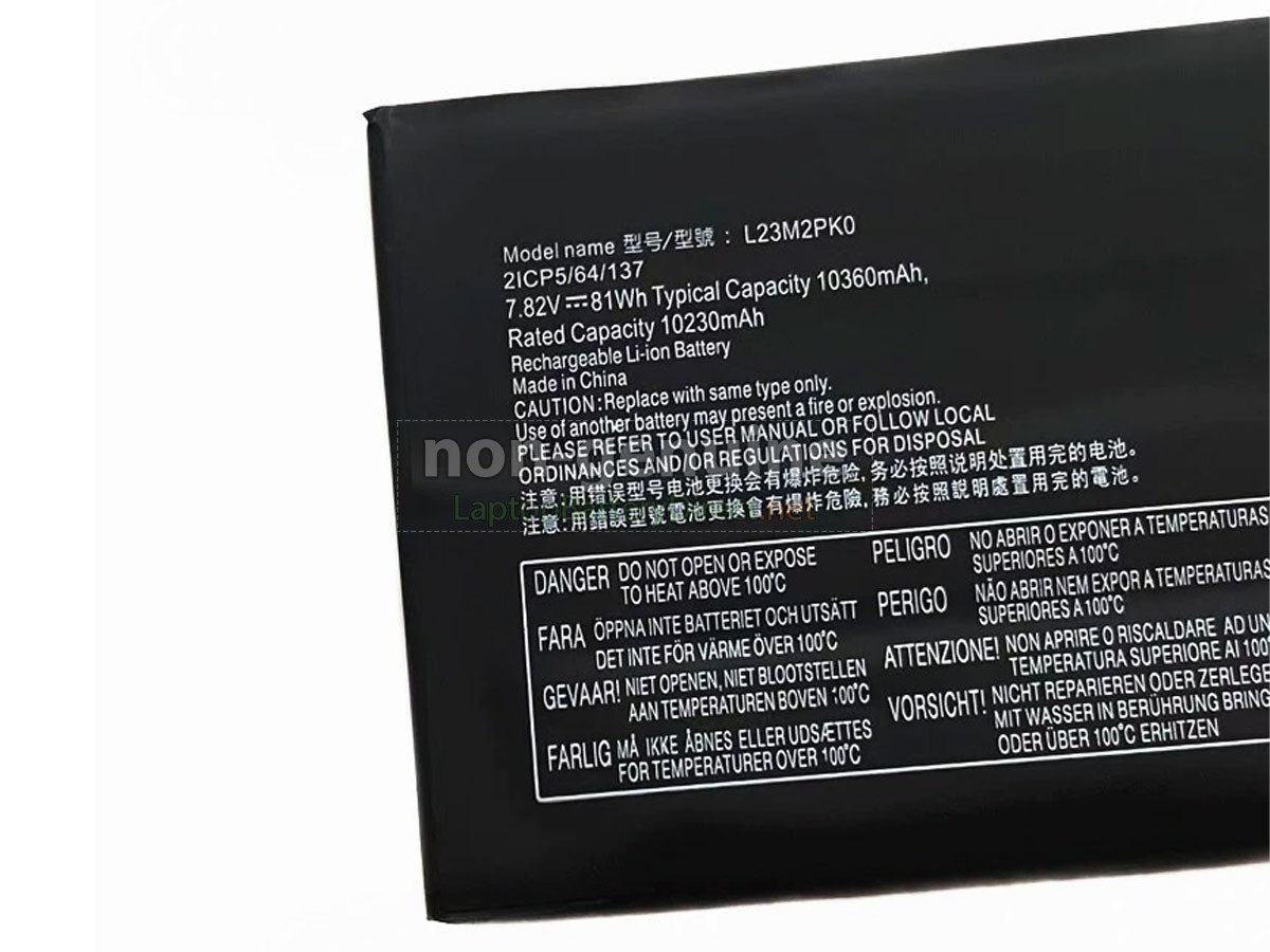 replacement Lenovo SB11M36297 battery