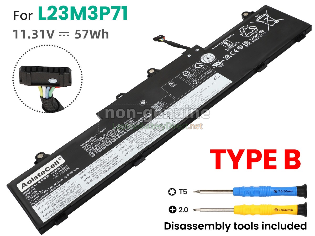 replacement Lenovo ThinkPad L16 GEN 1-21L7001JMZ battery