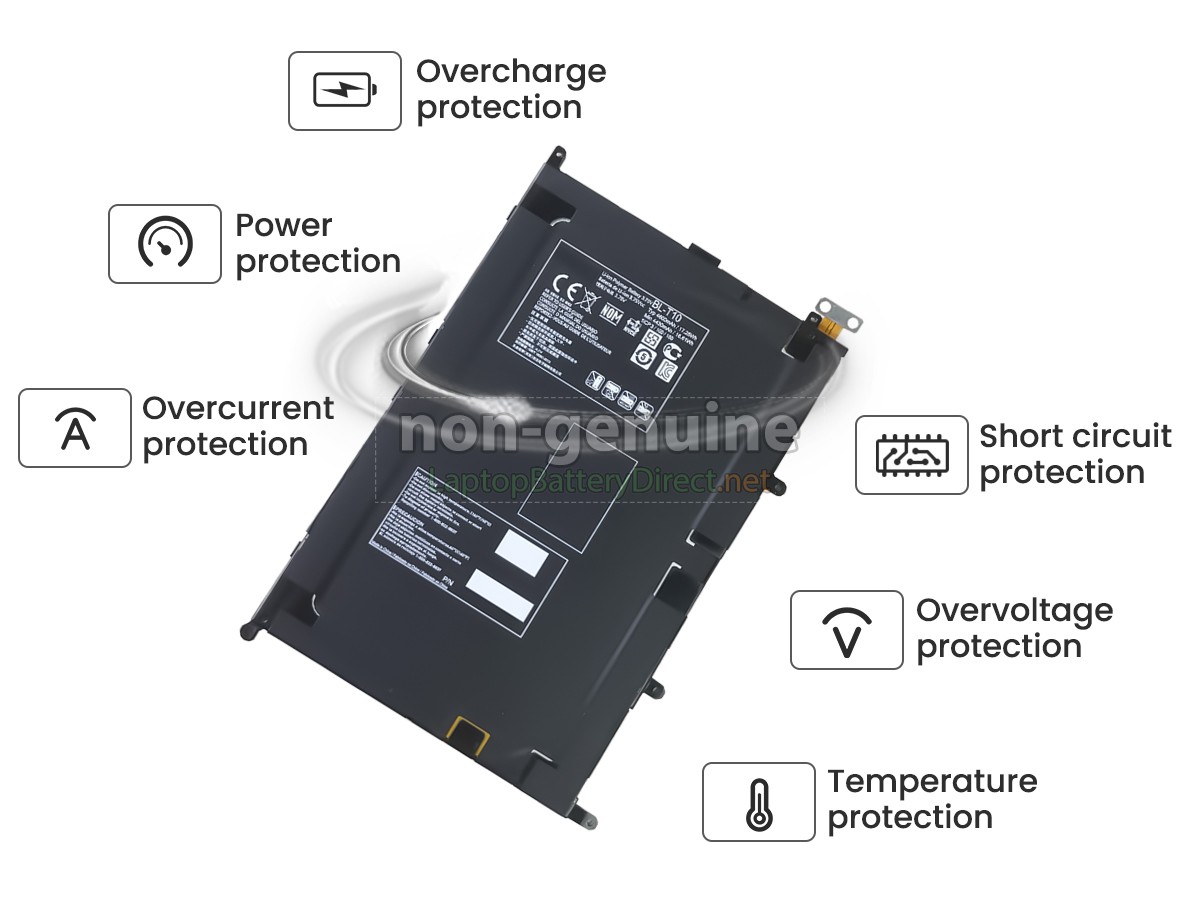replacement LG GPAD 8.3 battery
