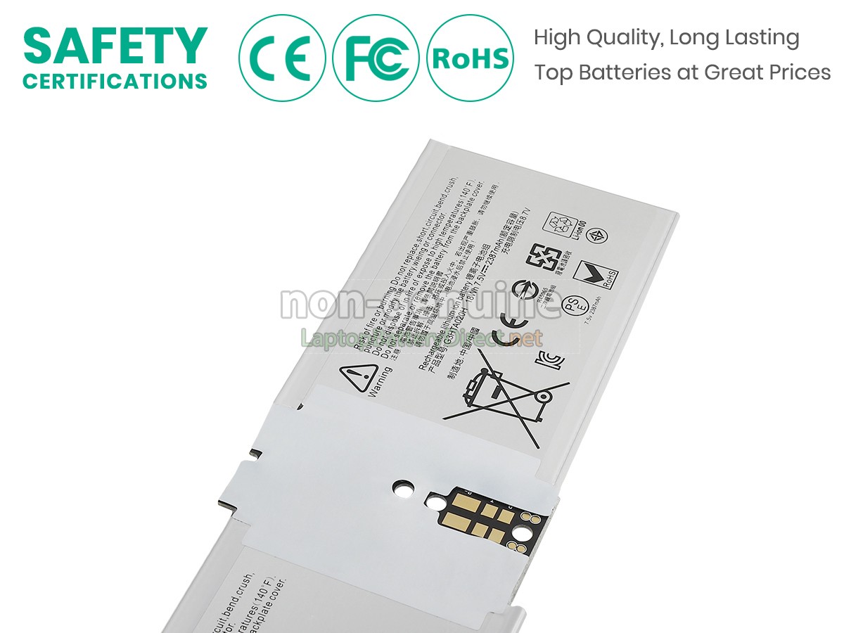 replacement Microsoft Surface BOOK 2 1832 battery