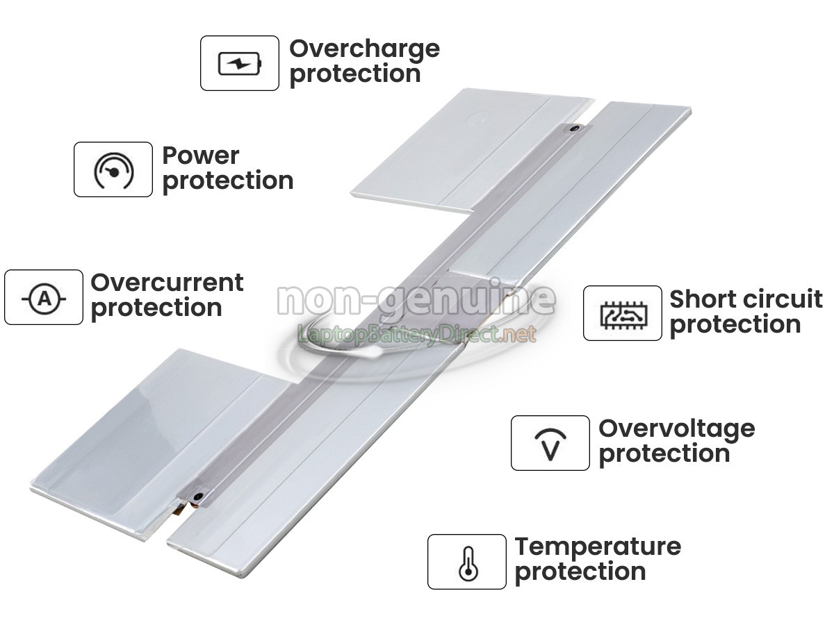 replacement Microsoft Surface BOOK 2 1832 battery