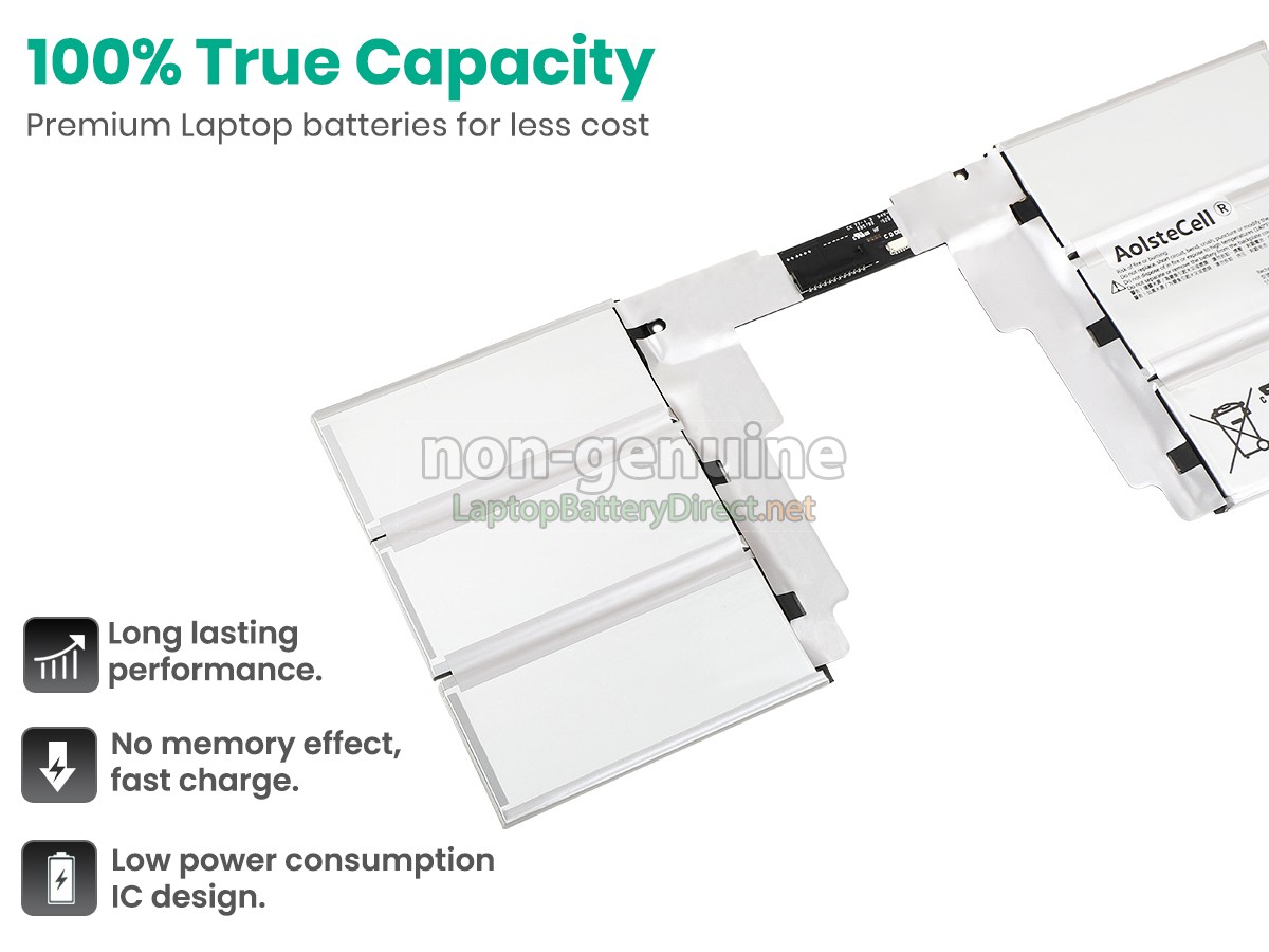 replacement Microsoft Surface BOOK 2 1832 battery