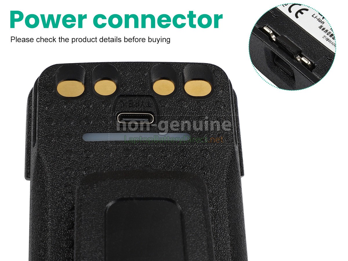 replacement Motorola XPR7350E battery