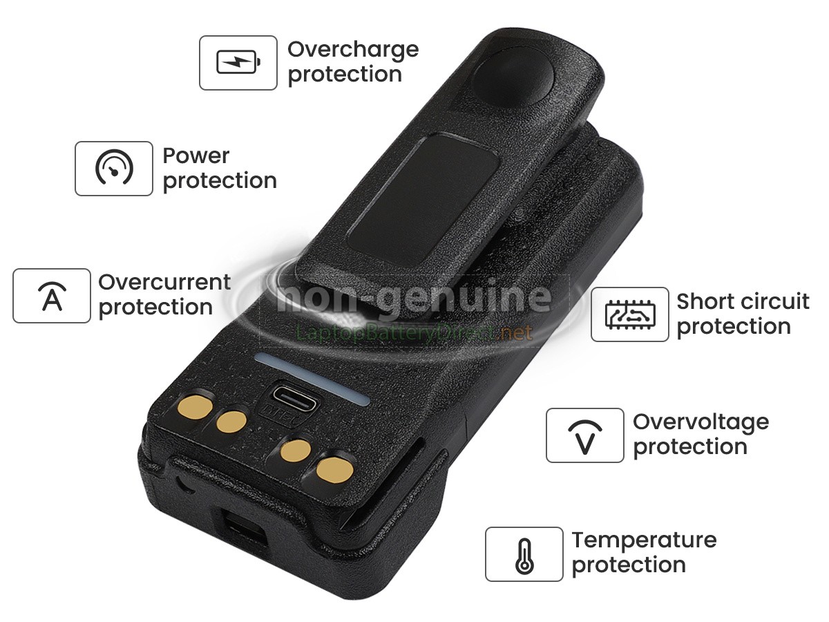 replacement Motorola XPR7350E battery