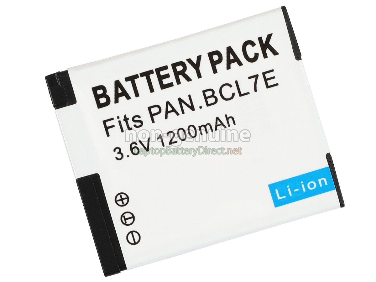 replacement Panasonic DMW-BCL7E battery