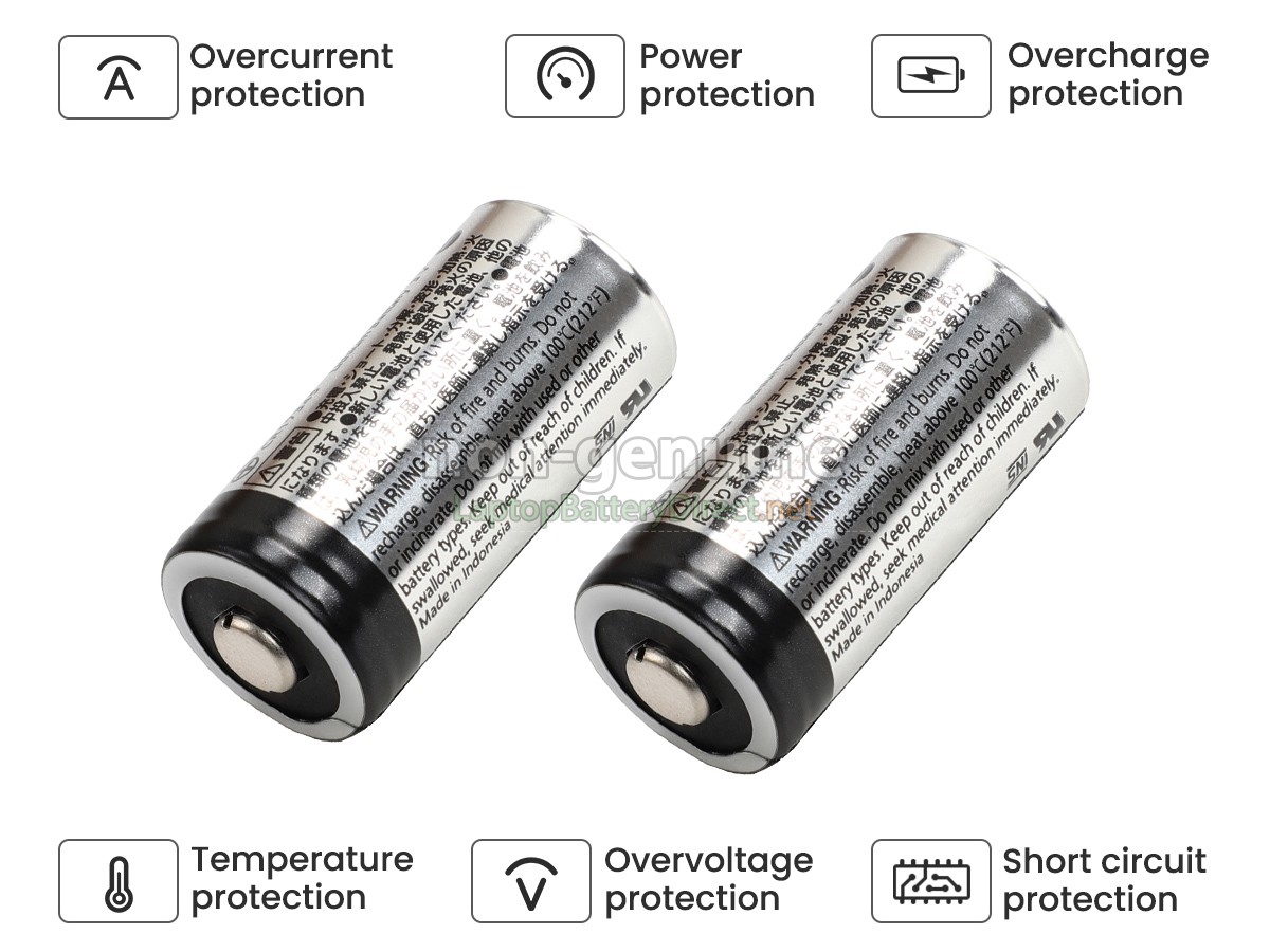 replacement Panasonic CR17345 battery