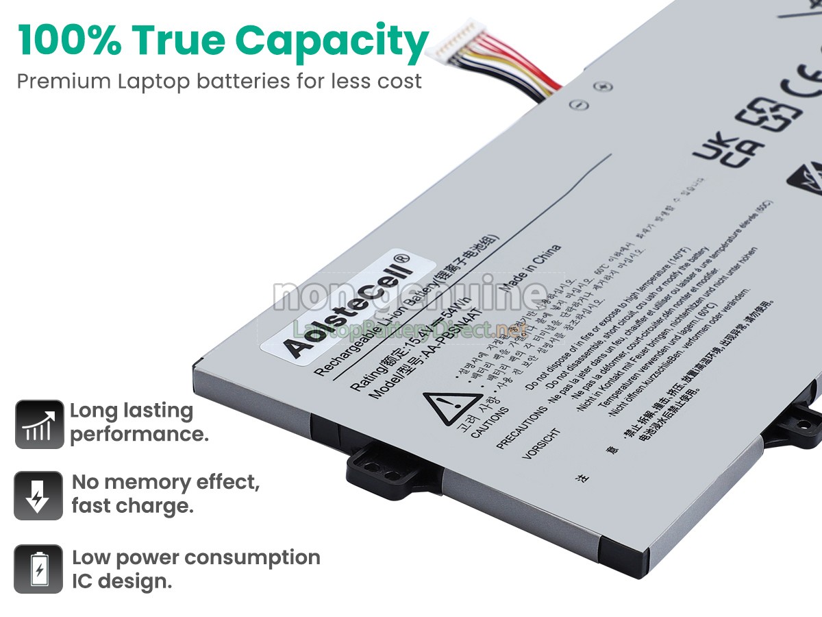 replacement Samsung NP750XDA battery