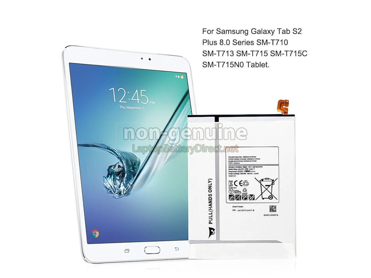 replacement Samsung SM-T710 battery